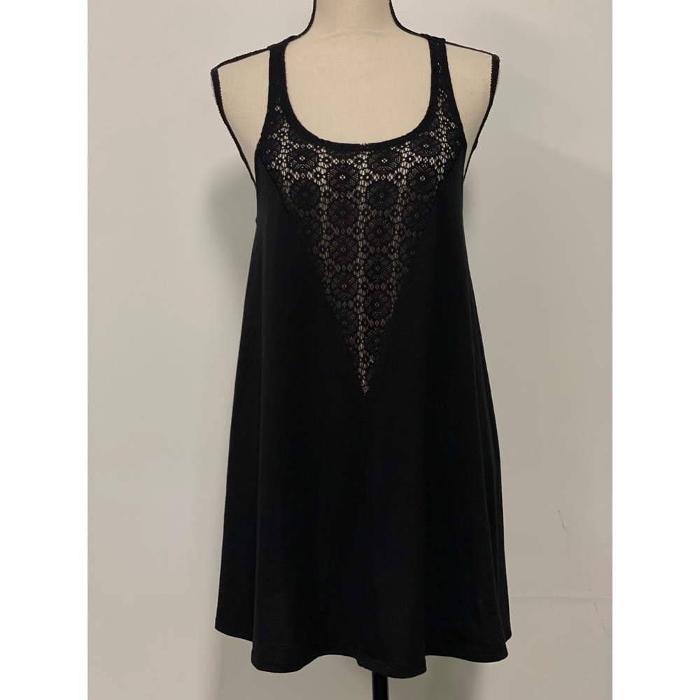 Xhilaration Racerback Tank Top Black Size S